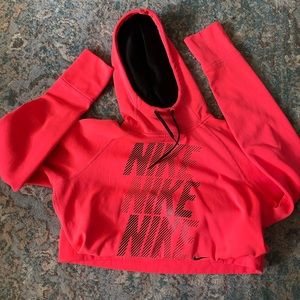 Nike Hot Pink Therma Fit hoodie